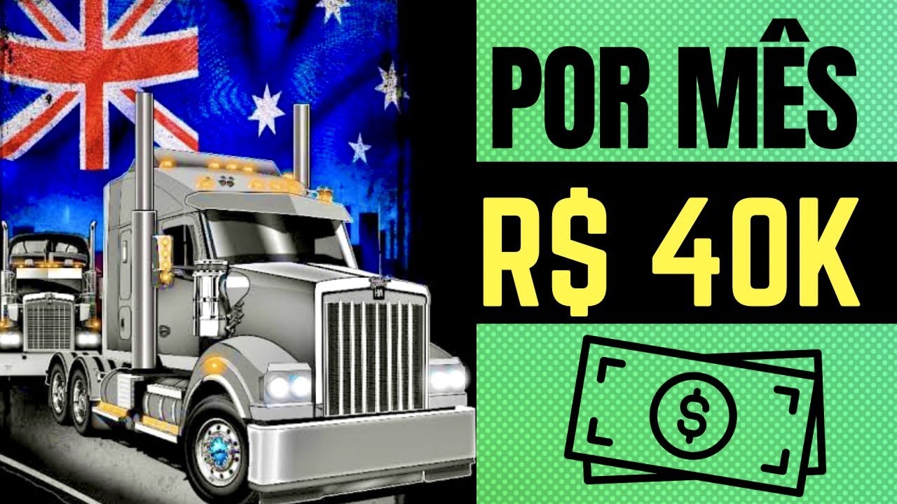 Quanto ganha um caminhoneiro na Austrália?