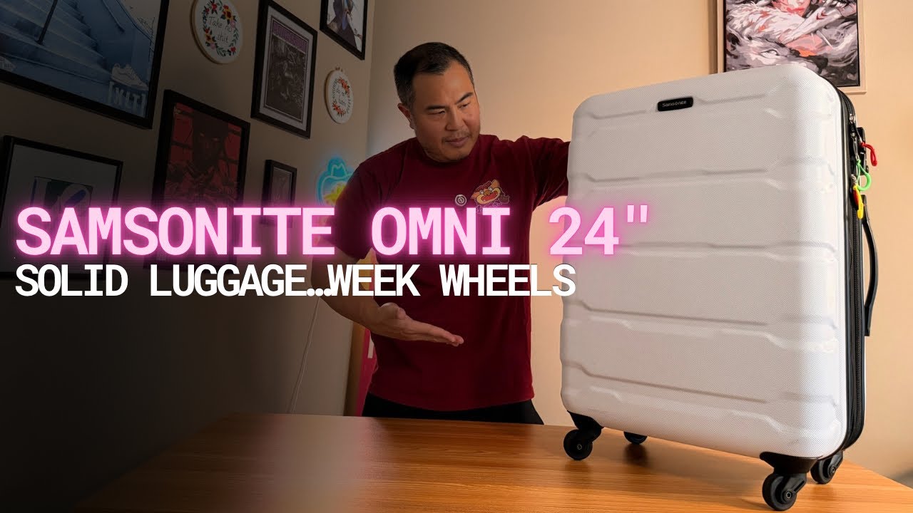 Обзор регистрируемого чемодана Samsonite Omni PC Hardside Medium размером 24 дюйма: доступный, пр...