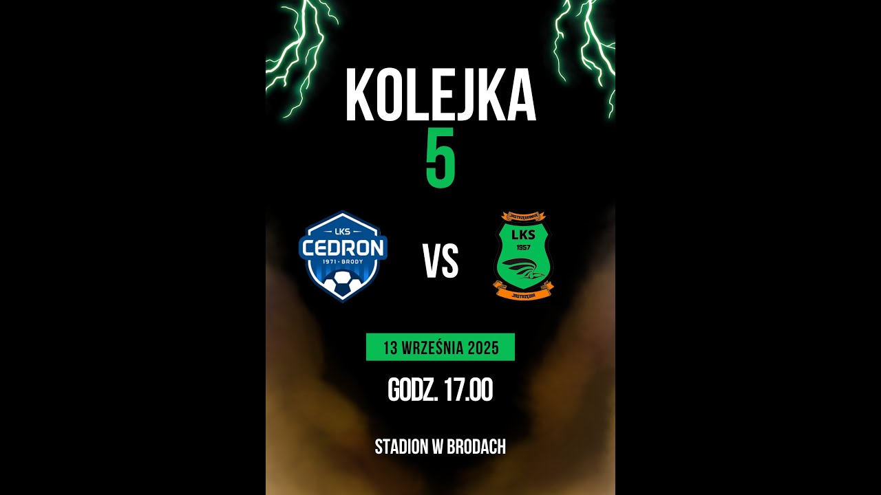 Mecz LKS Cedron Brody vs LKS Jastrzębianka