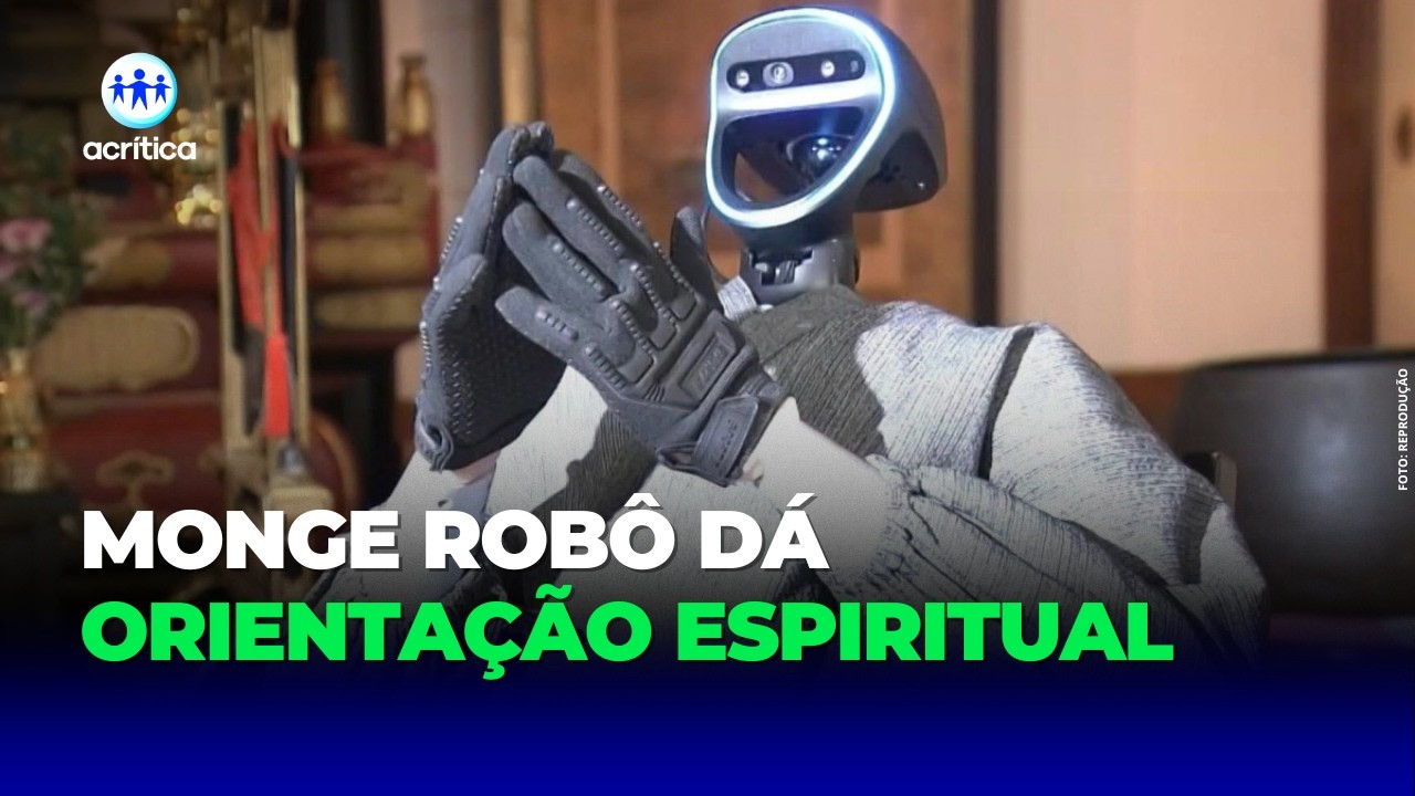 JAPÃO APRESENTA MONGE ROBÔ QUE DÁ CONSELHOS ESPIRITUAIS COM IA