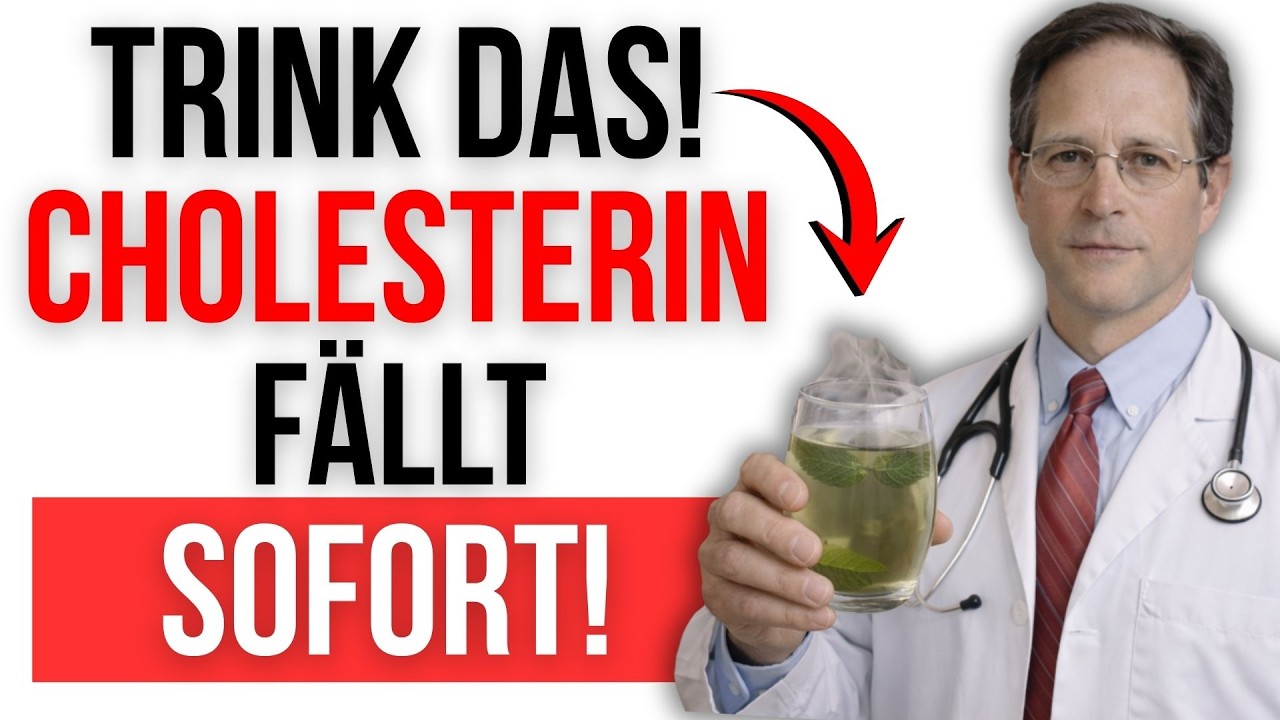 DIESES 3 GETRÄNKE REINIGEN DEINE ARTERIEN & SENKEN CHOLESTERIN SOFORT!