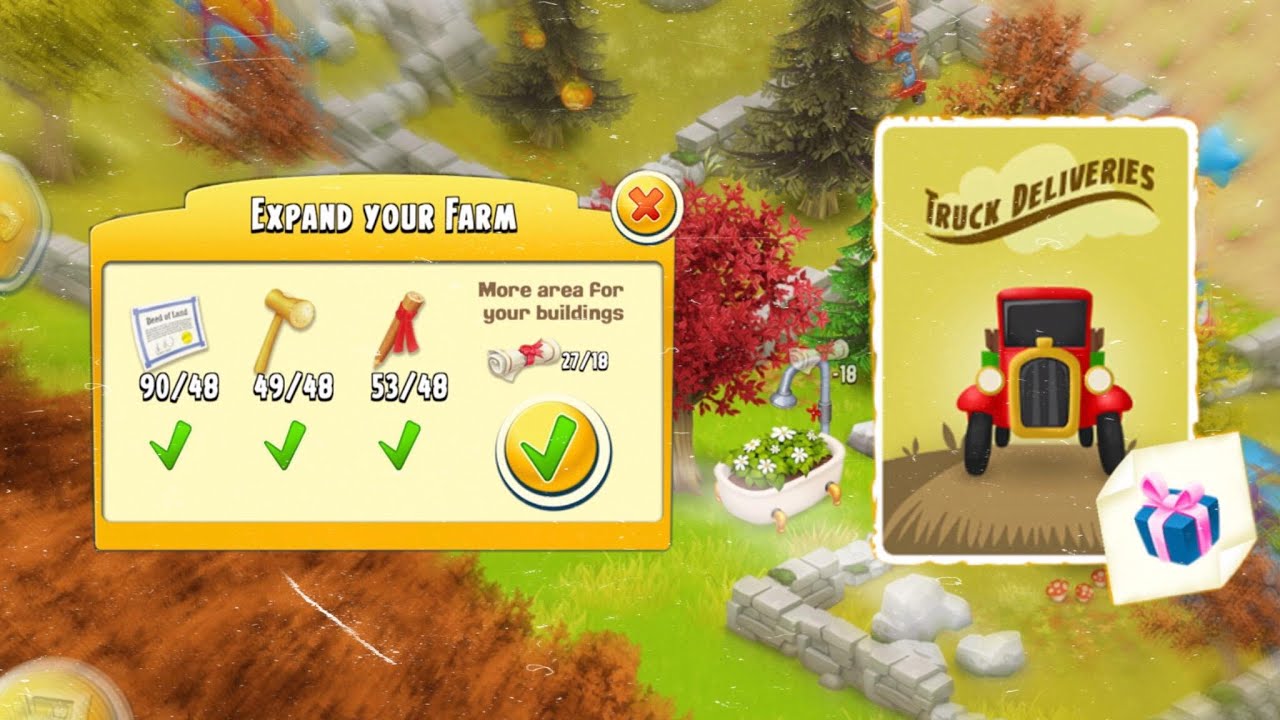 Hay Day - New Area & Land Expansion Truck Event 🛻