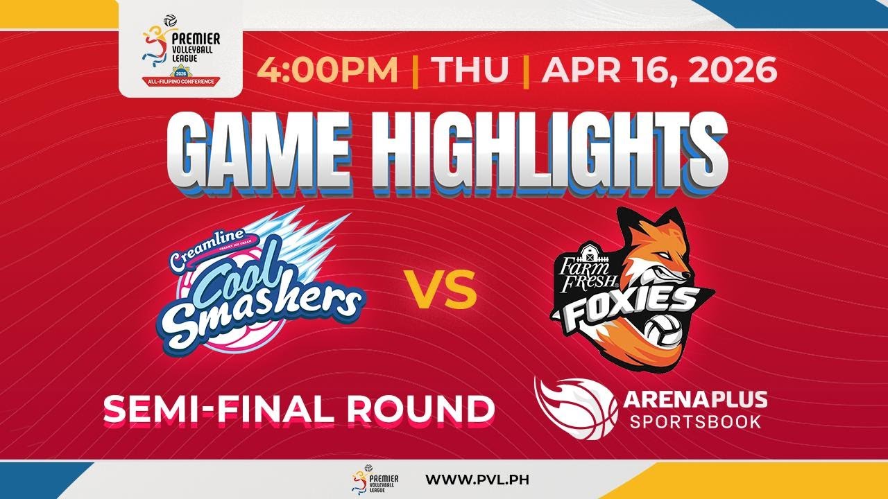Creamline vs. Farm Fresh - Match Highlights | 2026 All-Filipino Conference