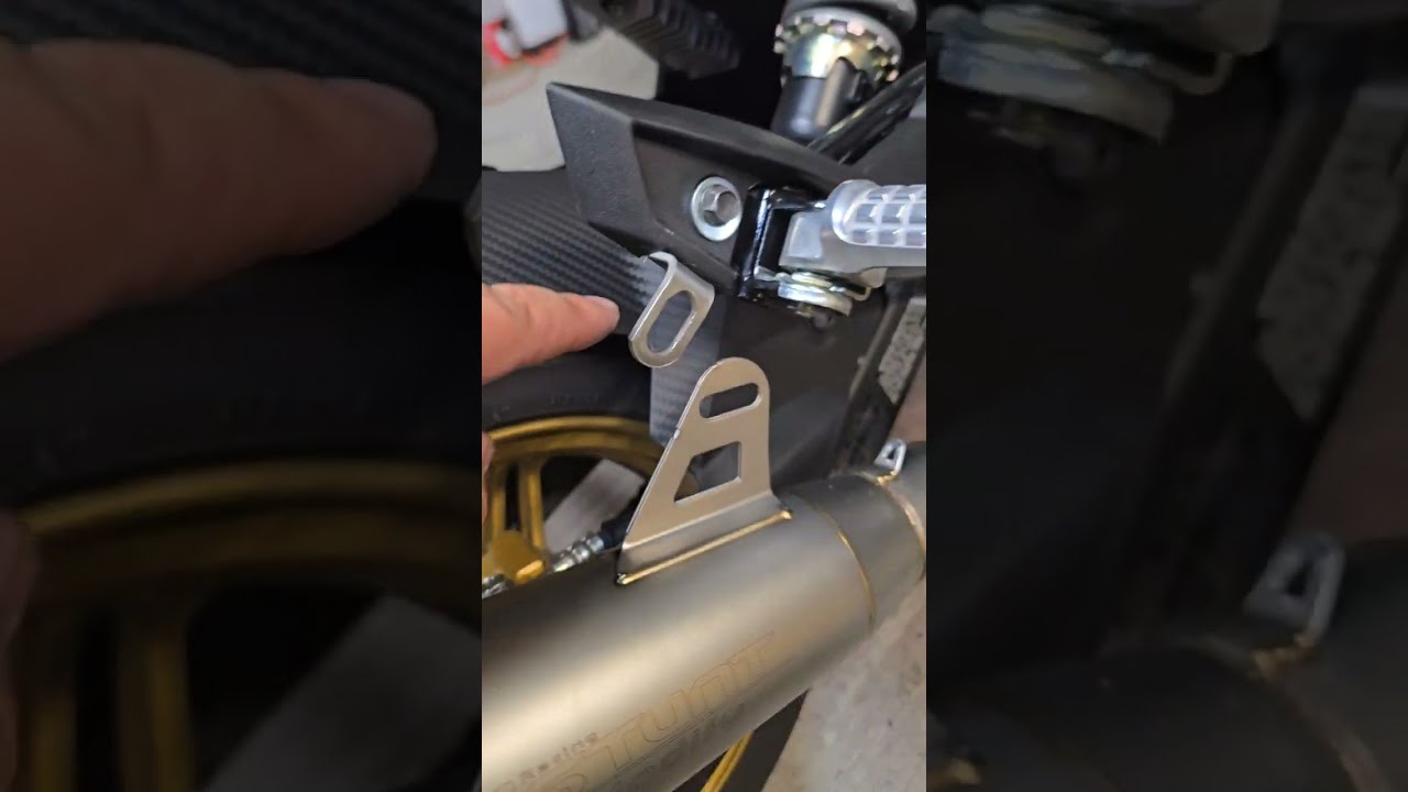 Выхлопная система Kawasaki z125 pro aftermarket.
