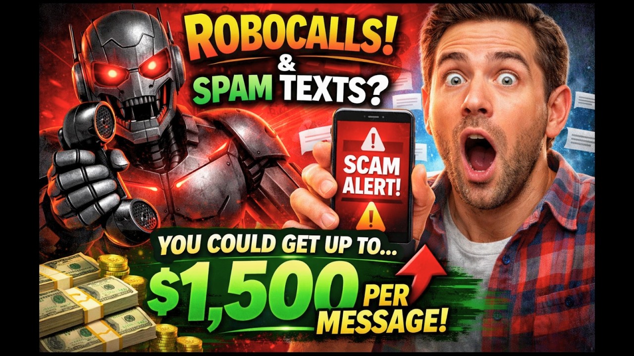 Getting Robocalls or Spam Texts? You Could Be Owed Up to $1,500 Per Message