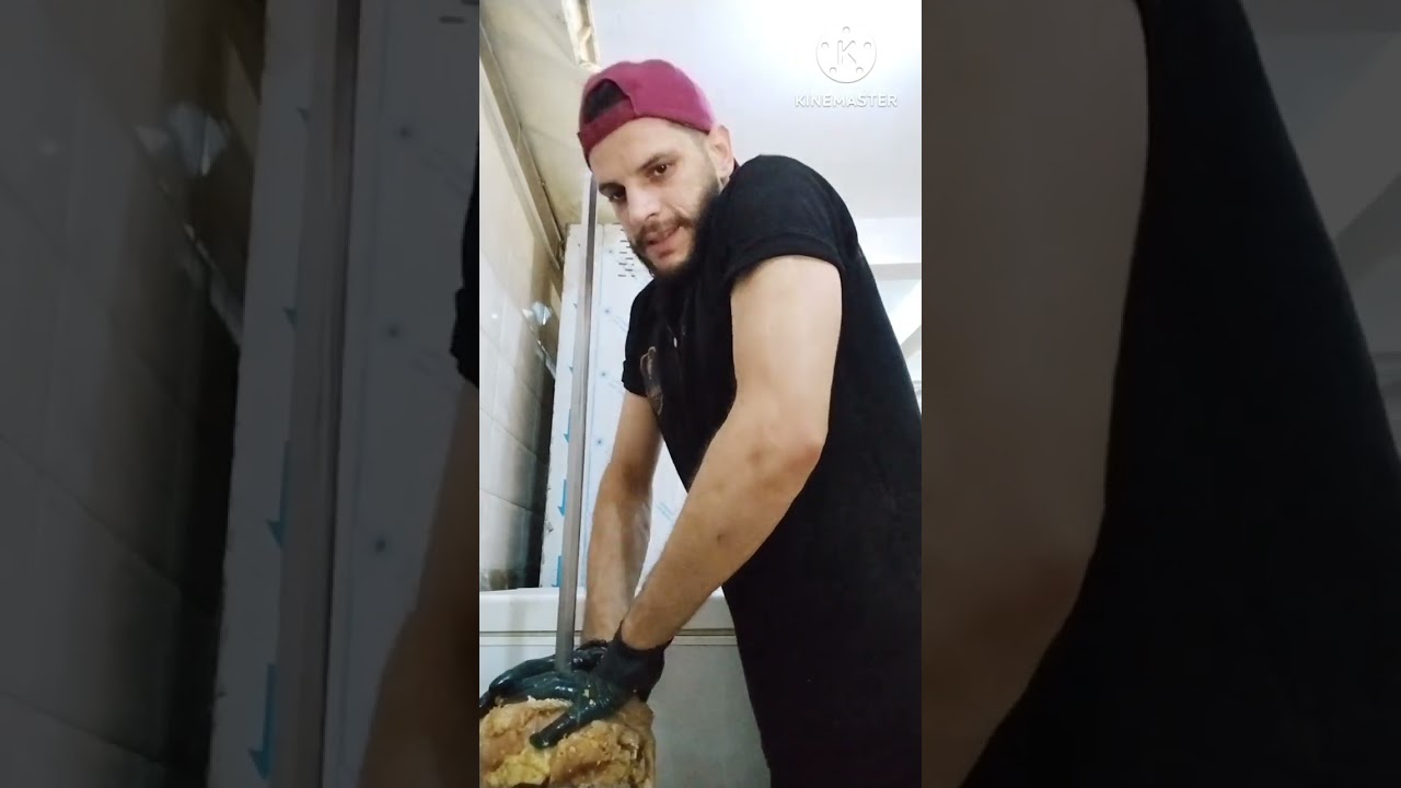 تعليم و تحضير شك سيخ شاورما بطريقة سهلة شرح بالتفصيل