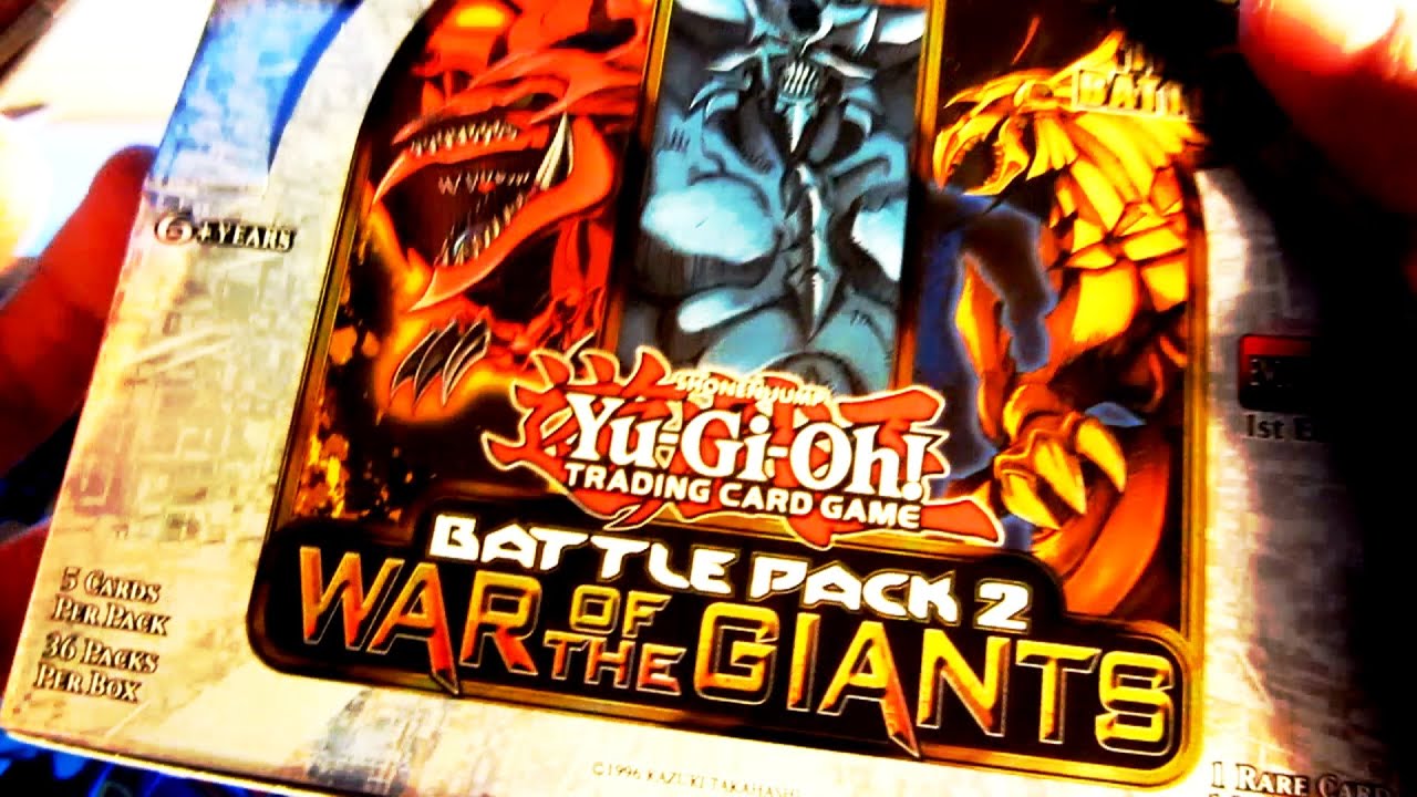 (#2) YuGiOh BATTLE PACK 2: WAR OF THE GIANTS BOOSTER BOX OPENING !