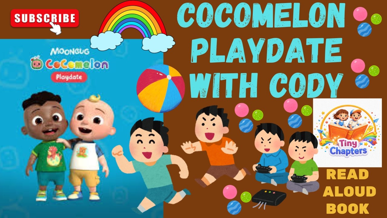 Cocomelon Read Aloud Story For Kids |  Cocomelon Playdate With Cody | Motivational Story