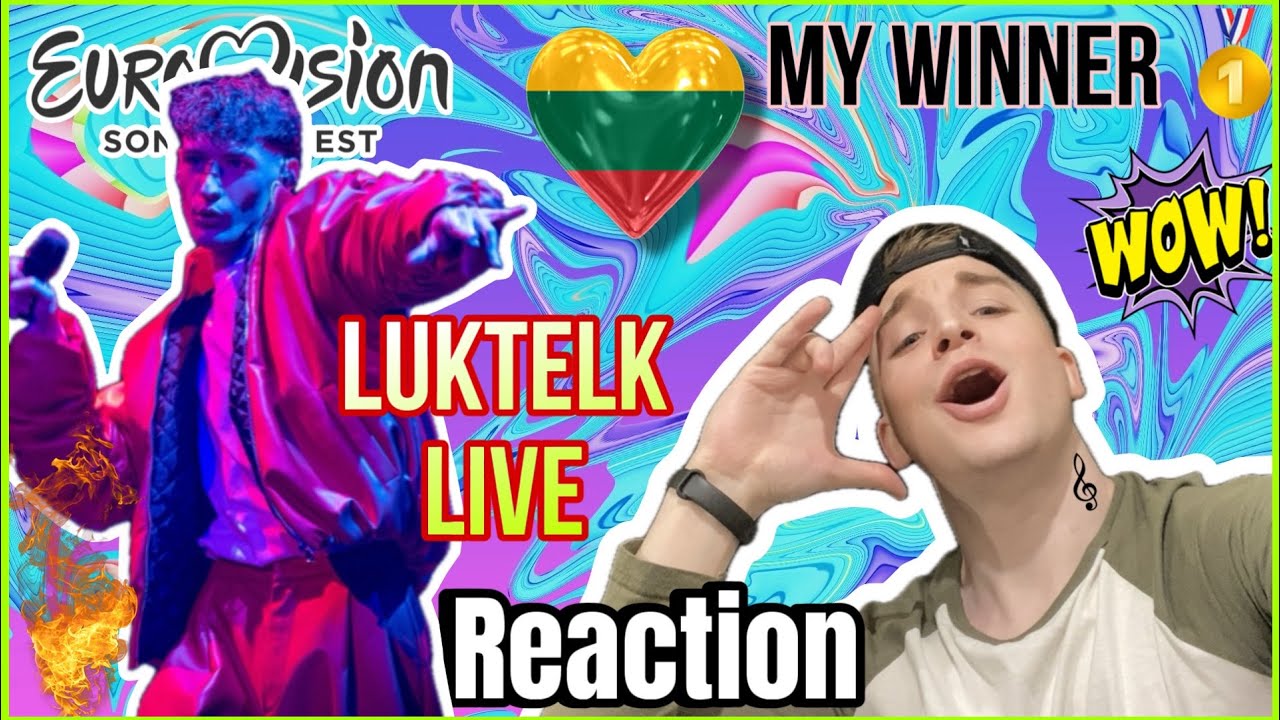 Silvester Belt – Luktelk (REACTION Lithuania EUROVISION 2024)My Winner! LOVE LOVE LOVE
