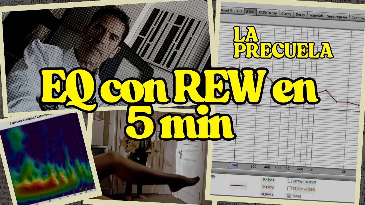 EQ en 5 min con REW: LA PRECUELA de los TUTORIALES REW