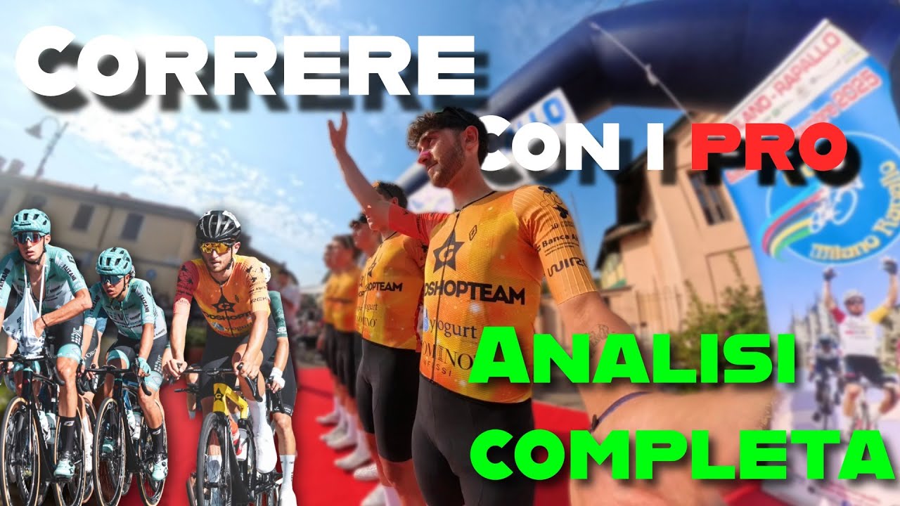 Gara con i PRO: esperienza dall'interno + analisi finale