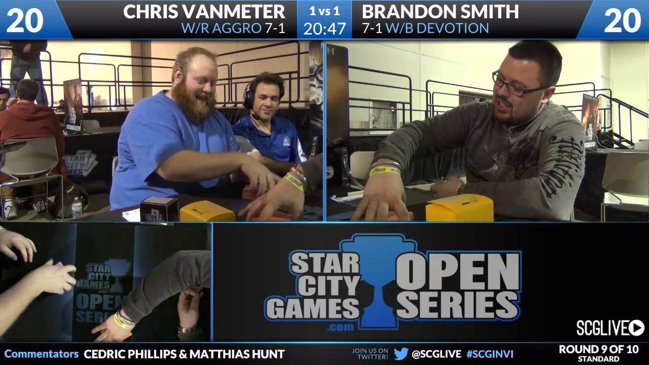 SCGINVI - Las Vegas - Standard Open - Round 9b - Chris VanMeter vs Brandon Smith