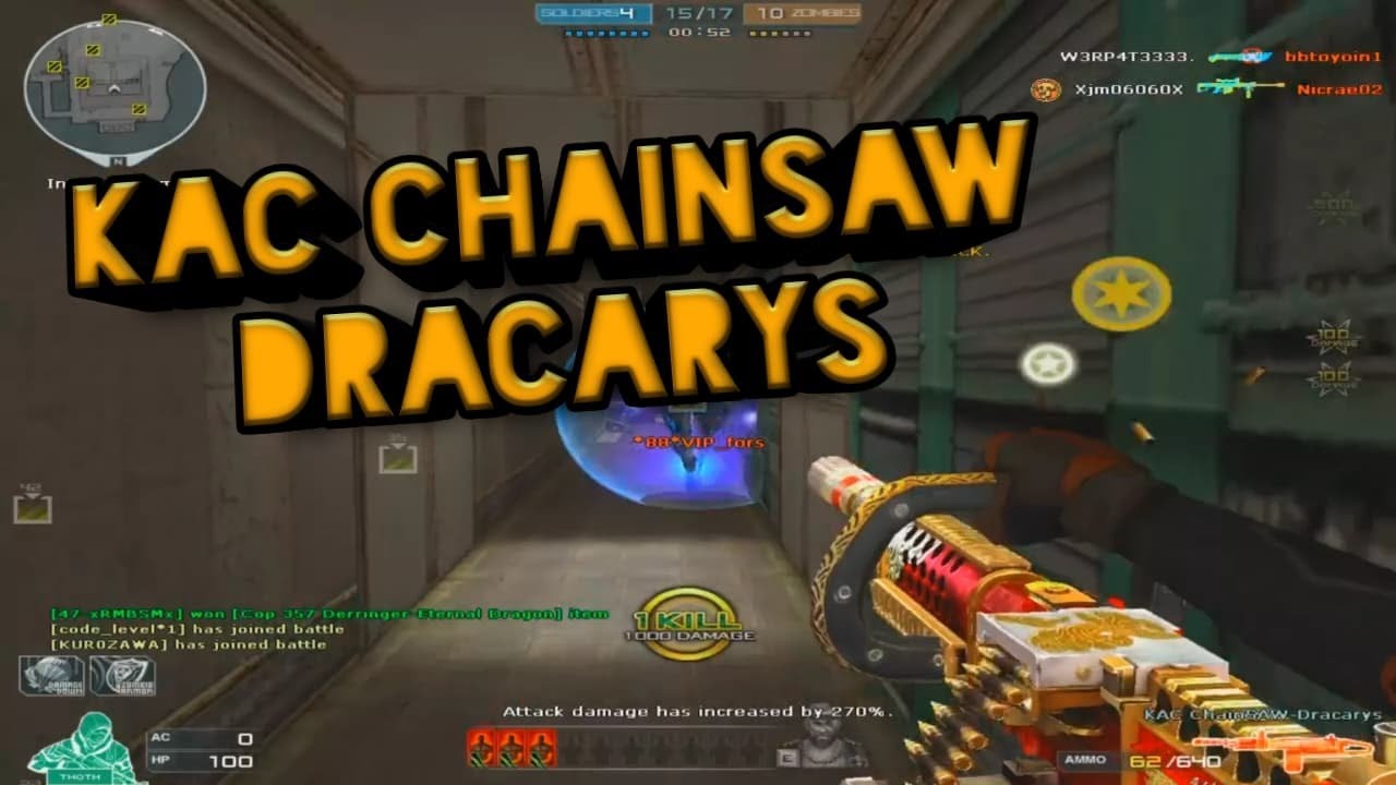 Crossfire PH: KAC Chainsaw Dracarys Gameplay