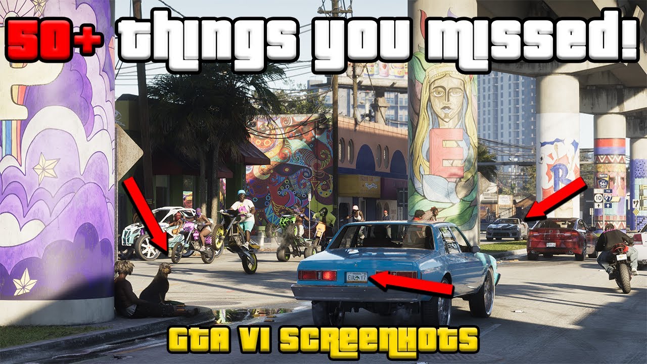 50+ Things You Missed in GTA VI Screenshots