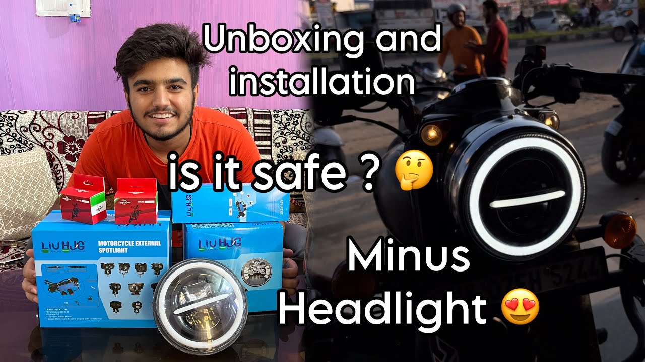 Best modifications for Classic 350 reborn 😍 | HJG Fog lights installation in bullet | Teen Rider