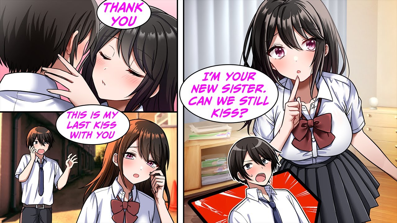 [Manga Dub] The new girl kisses me and asks me out, and then becomes my step sister...!? [RomCom]