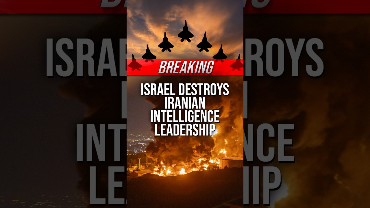 Iran Intelligence Leaders Taken Down by Massive Israeli Attack