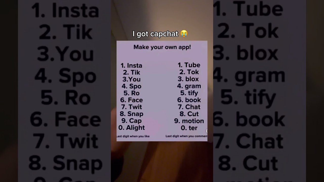 I got capchat 😭 #relatable #fyp