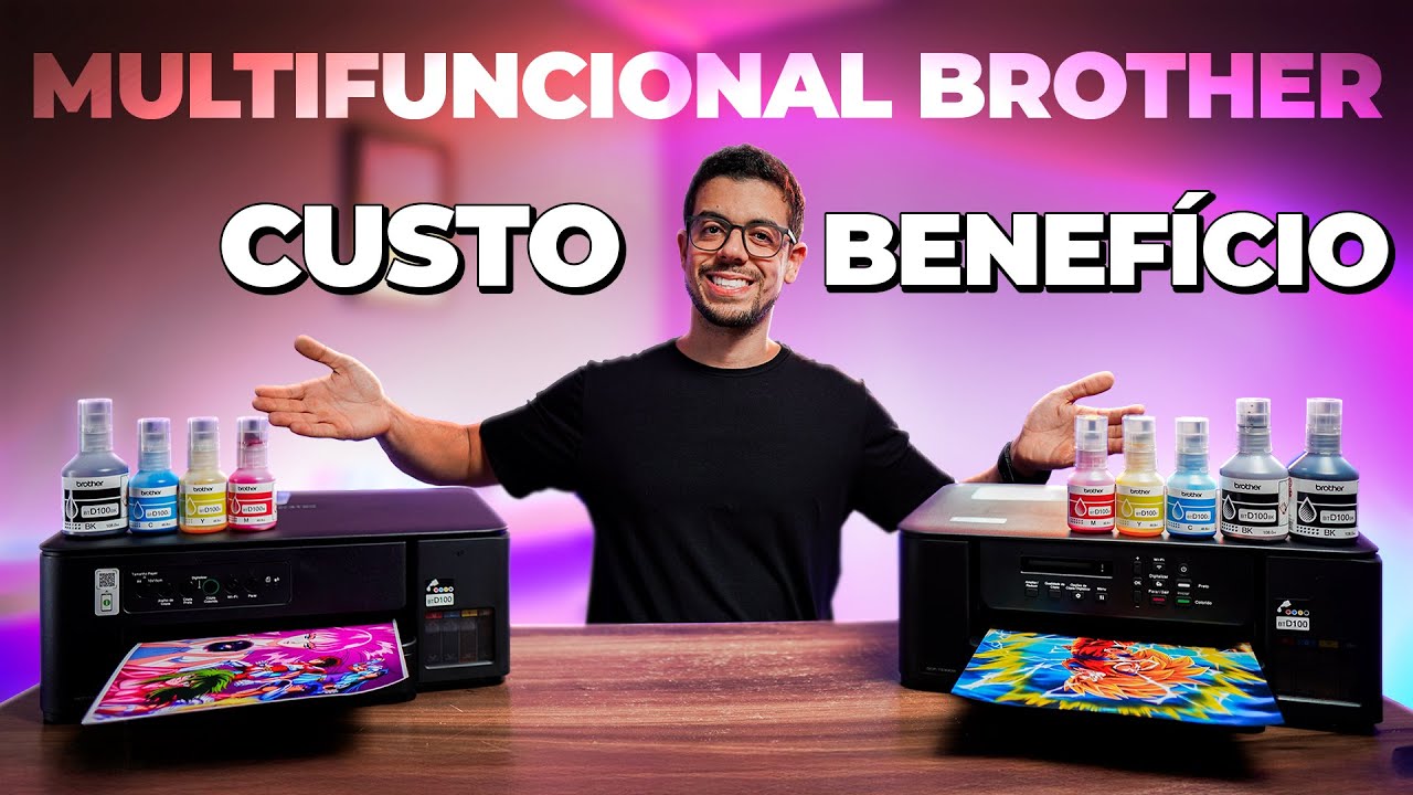 MELHOR IMPRESSORA CUSTO-BENEFÍCIO EM 2025? Brother DCP-T530DW e DCP-T430W!