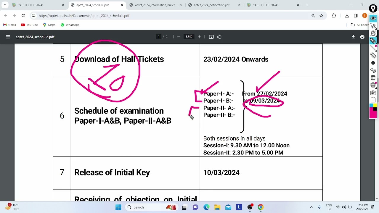 Andhra Pradesh TET Form Fill - Up 2024 | PRT | TGT | All India | Step By Step Process