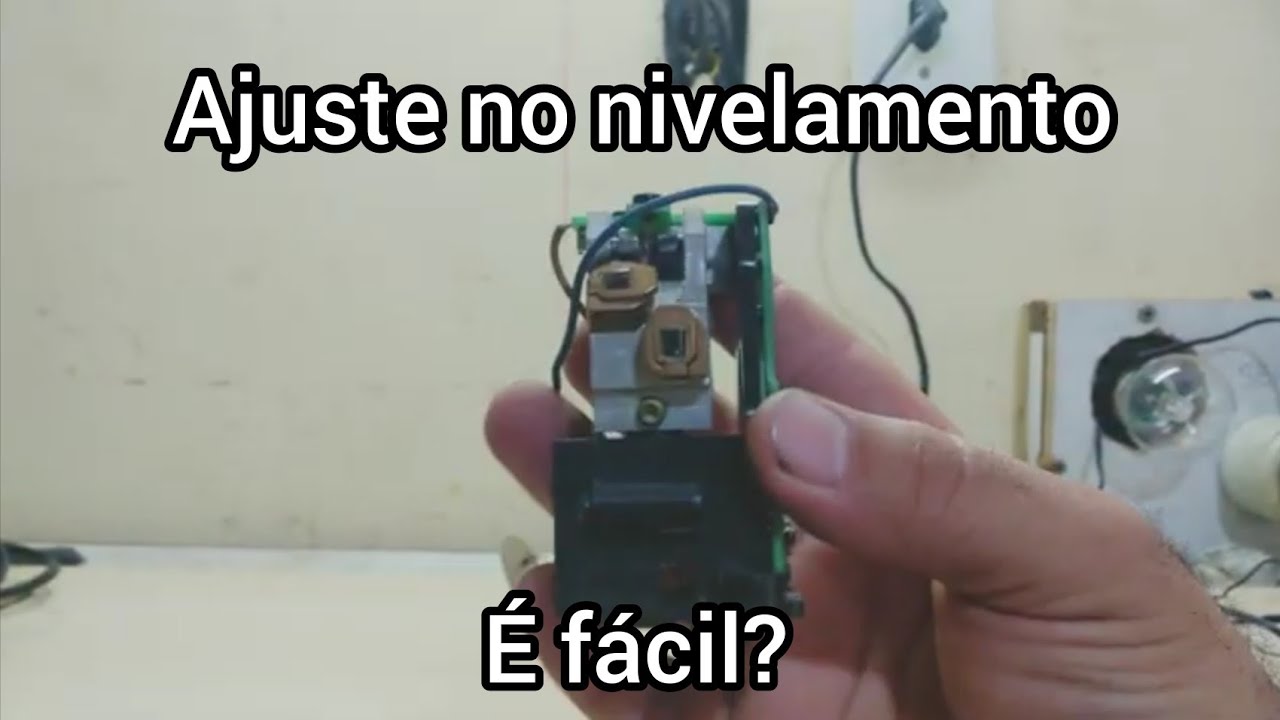 ajuste no nivelamento nível a laser Dewalt dw088