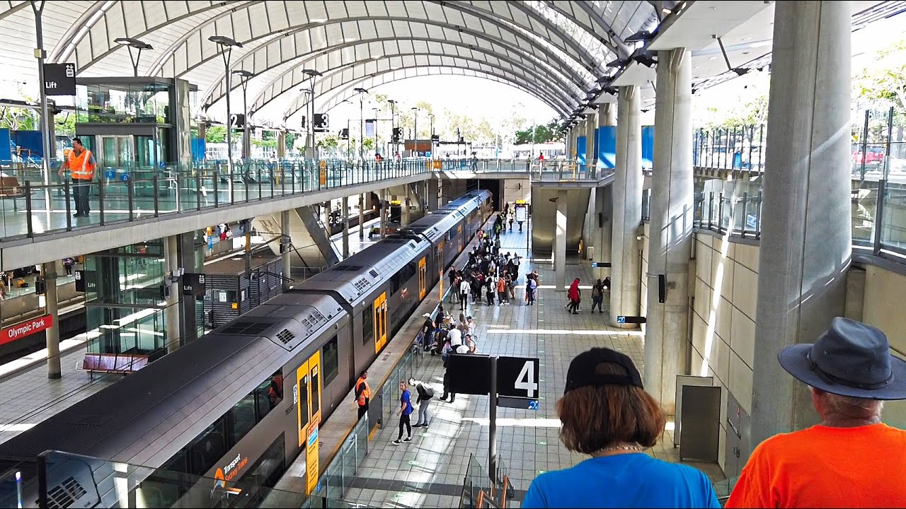 Sydney Trains Ride from Olympic Park to Lidcombe during Sydney Royal Easter Show 2021