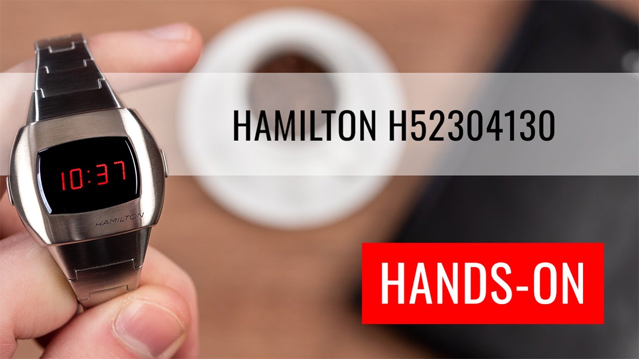 HANDS-ON: Hamilton American Classic PSR 74 Digital Quartz H52304130