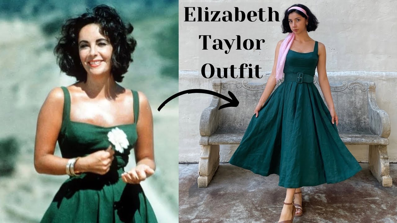 Sewing Elizabeth Taylor's Dress from 