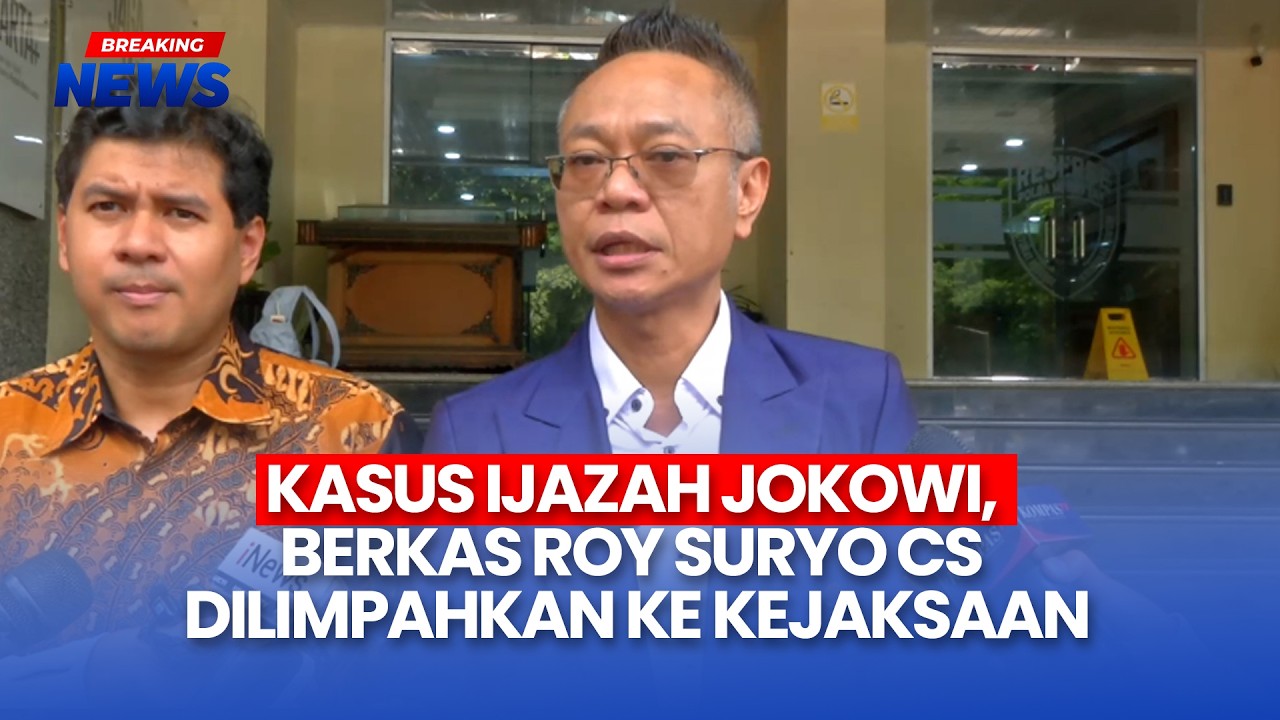 🔴 BREAKING NEWS -  Kasus Ijazah Jokowi, Berkas Roy Suryo Cs Dilimpahkan ke Kejaksaan | 27/02