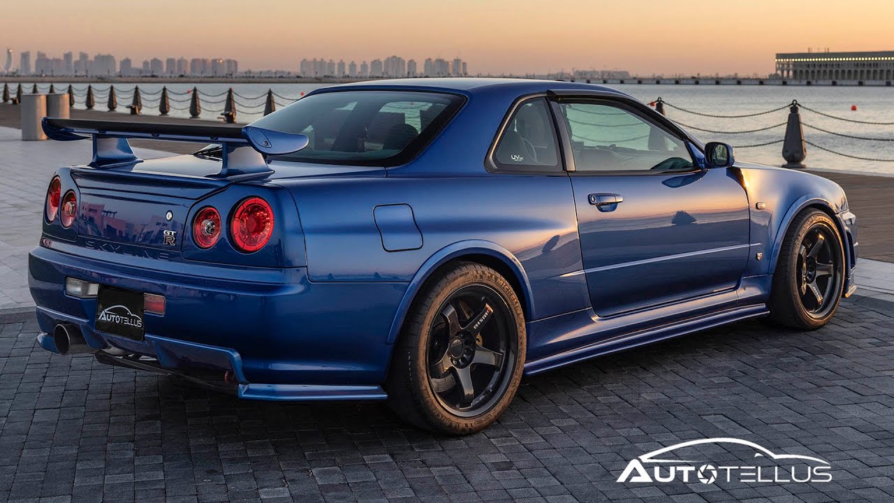 THE ICON! R34 NISSAN SKYLINE GT-R 600HP LEFT HAND CONVERSION - Everybody’s dream car? - In Detail