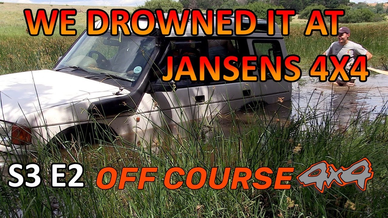 S3E2 We drowned it Discovery1, Jeep Rubicon, Toyota Hillux off-road at JANSENS 4X4