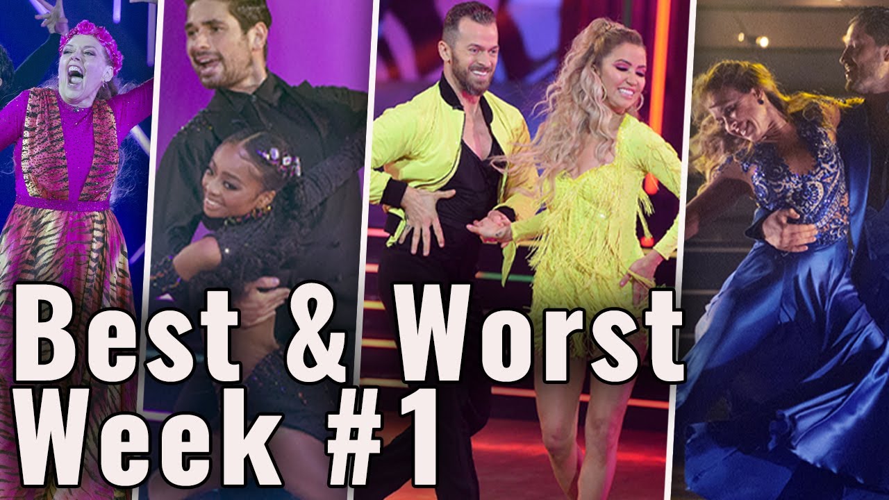 REACTING to the Best & Worst of Dancing With The Stars Week #1