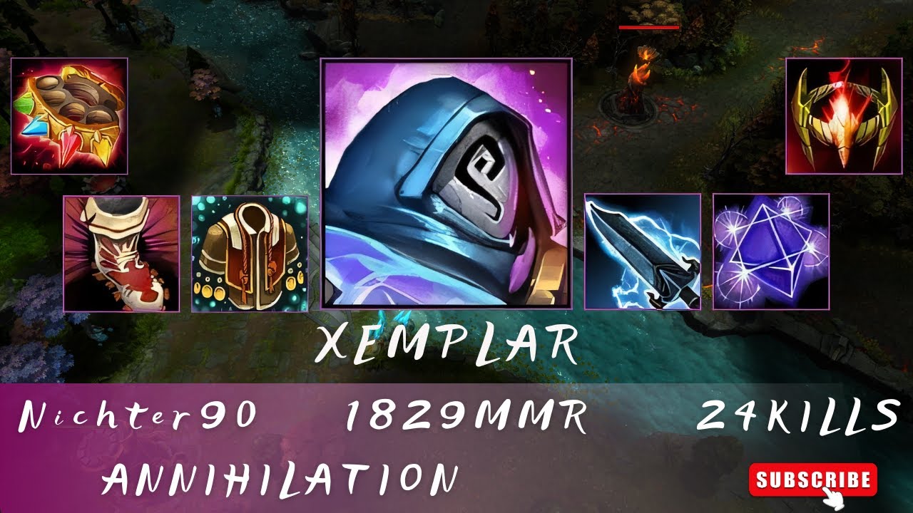 HoN | Mid Wars | Xemplar | Nichter90 | 1829 MMR