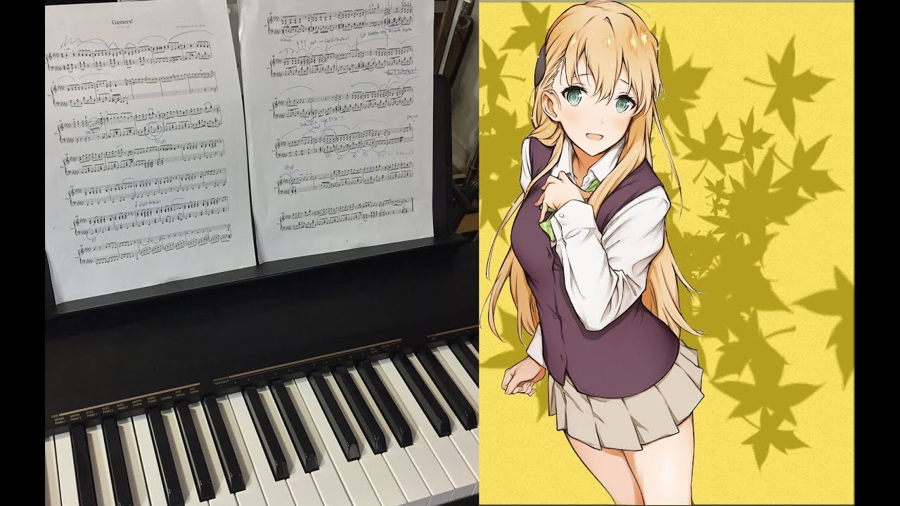 GAMERS! - (Gamers!) Opening Piano Solo