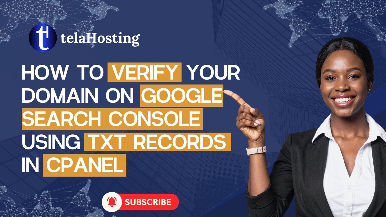 How to Verify Your Domain on Google Search Console Using TXT Records in cPanel
