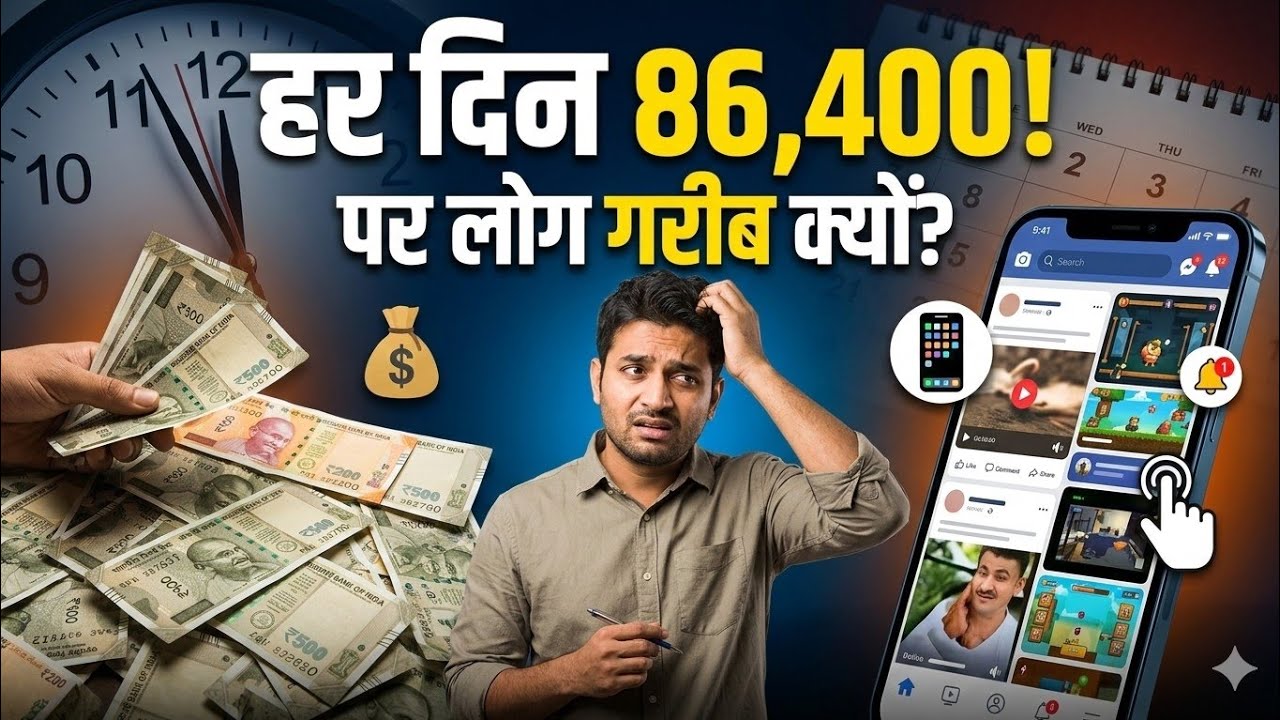 आप हर दिन 86,400 सेकंड बर्बाद कर रहे हो | Life Changing Motivational Story