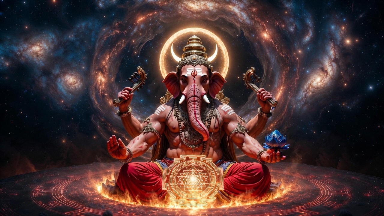🔱Om Gam Ganapataye Namaha | Powerful Ganesha Devotional🕉️#GaneshaBhajan