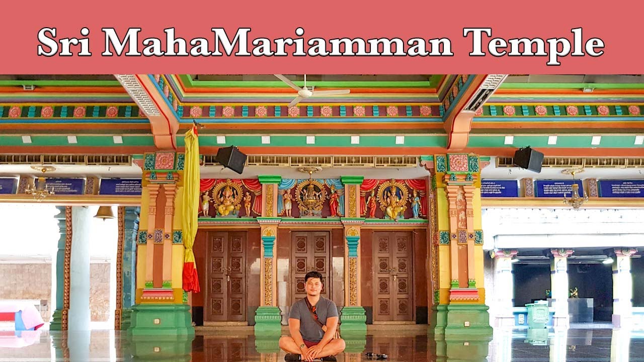Sri MahaMariamman Temple, a historic Hindu temple in Kuala Lumpur.