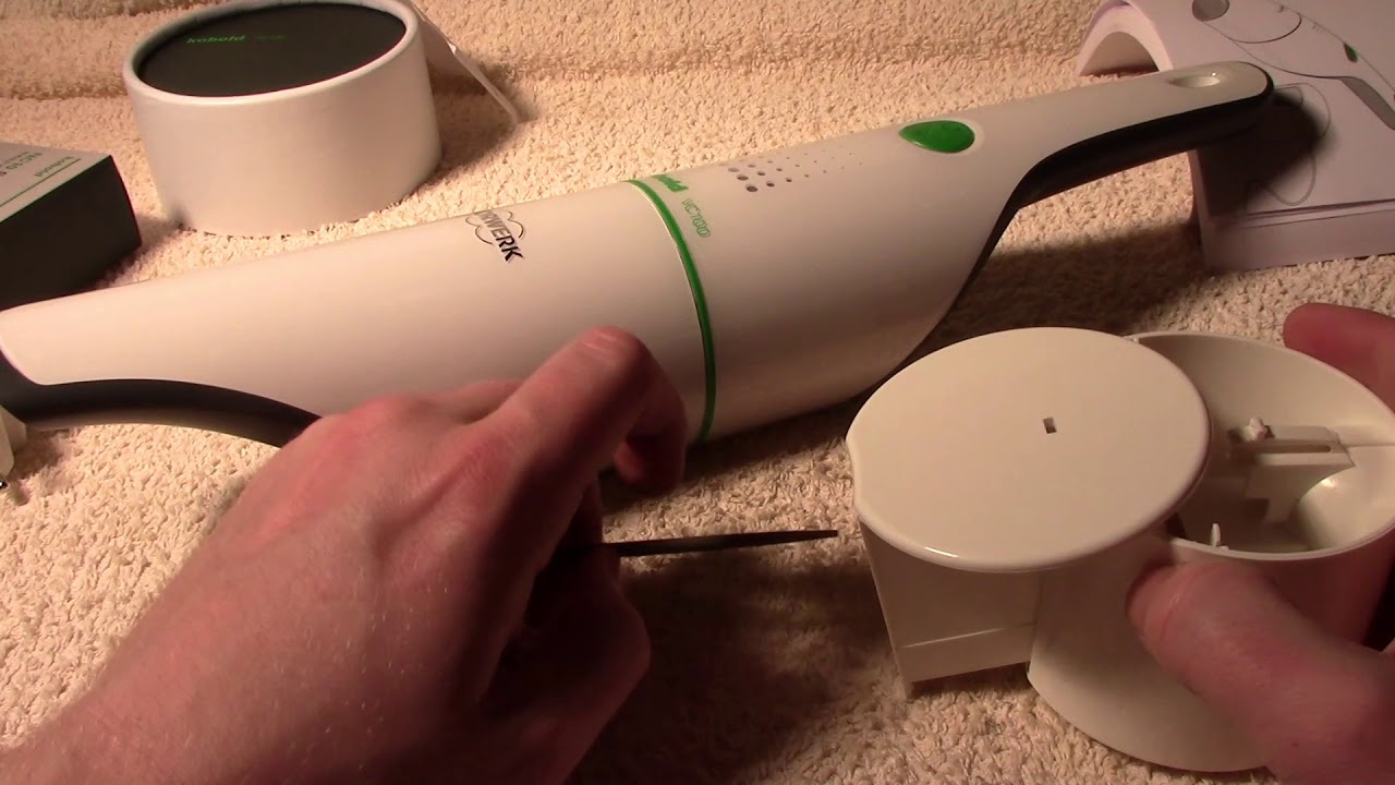 Unboxing & Test: Vorwerk Kobold VC100 Handstaubsauger Akkustaubsauger Beutellos