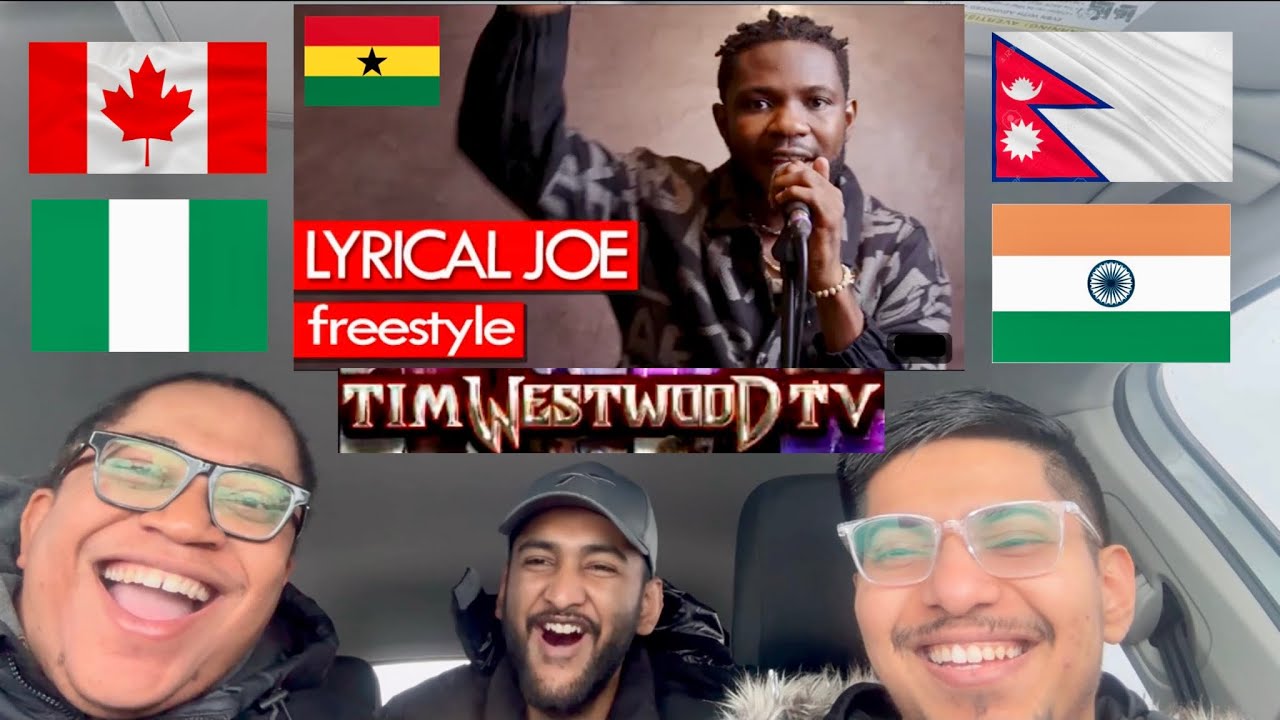 FOREIGNERS REACT TO LYRICAL JOE - TIM WESTWOOD FREESTYLE || VERY FUNNY VIDEO || MUST WATCH! || GHANA