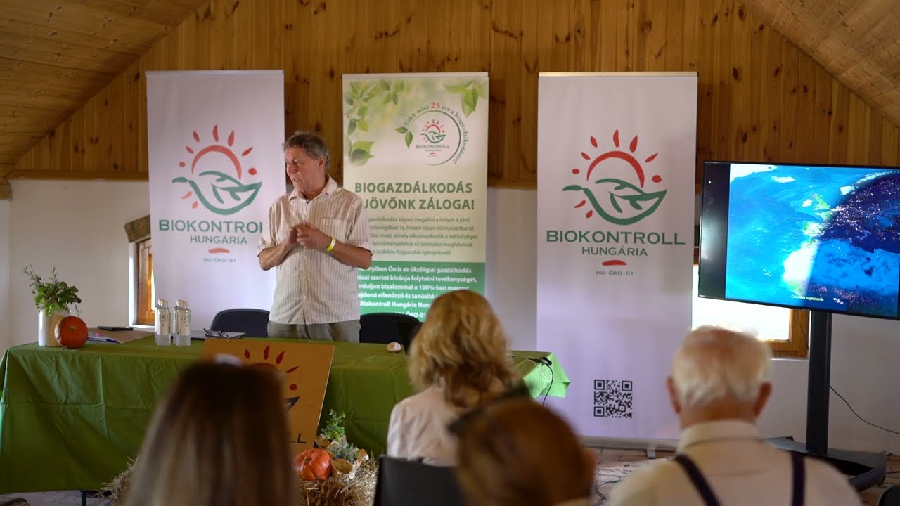 Biokontroll Nap - Dr. Rosz&iacute;k P&eacute;ter előad&aacute;sa