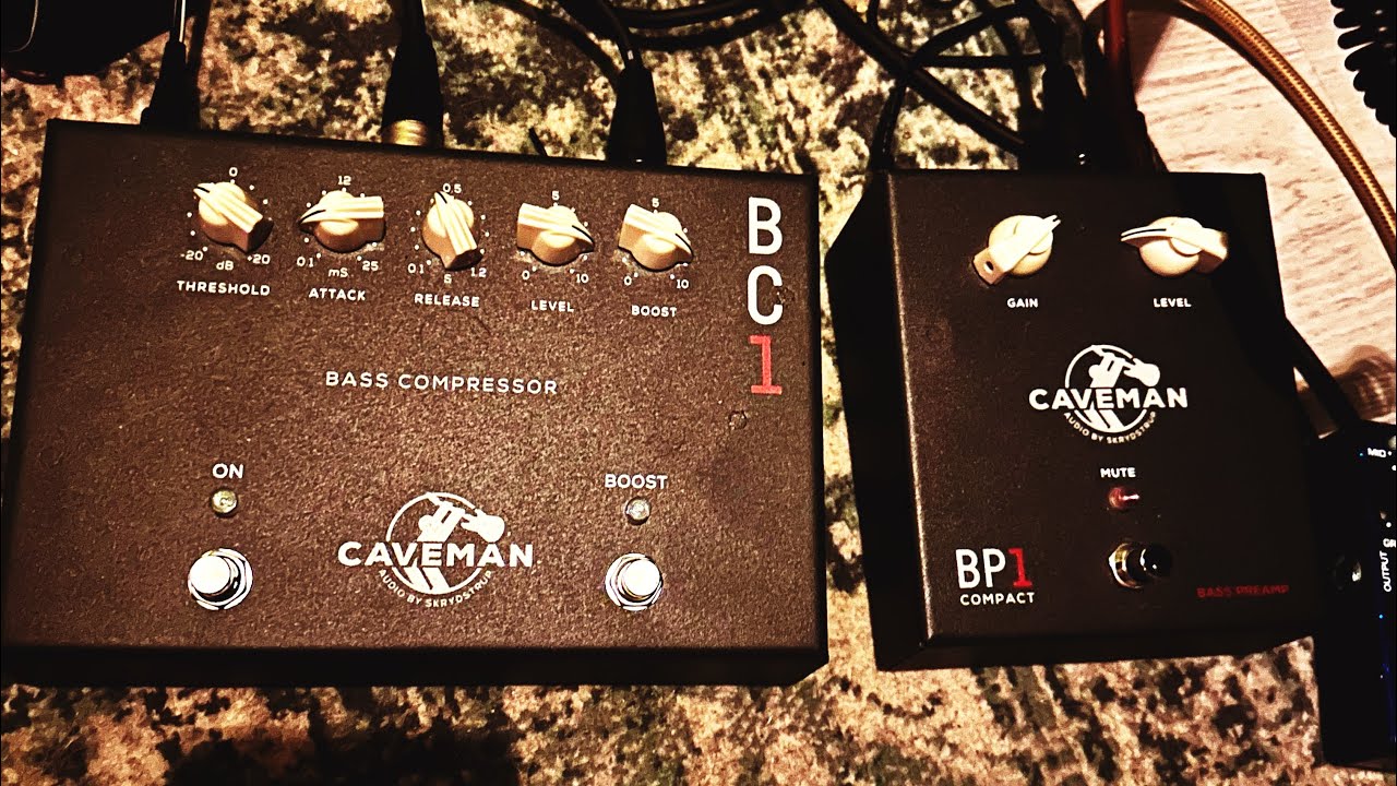 Jazz bass, Cavemanaudio.