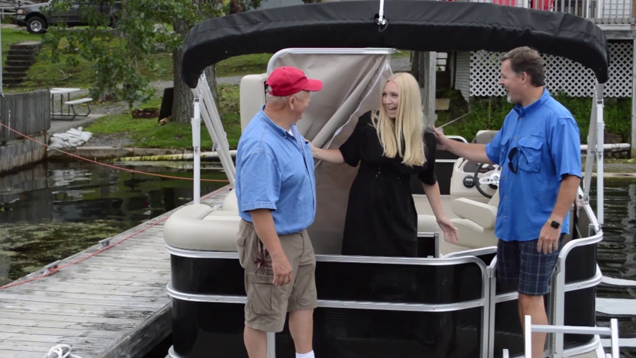 On The Pontoon: Schermerhorn Harbor - Thousand Islands, NY
