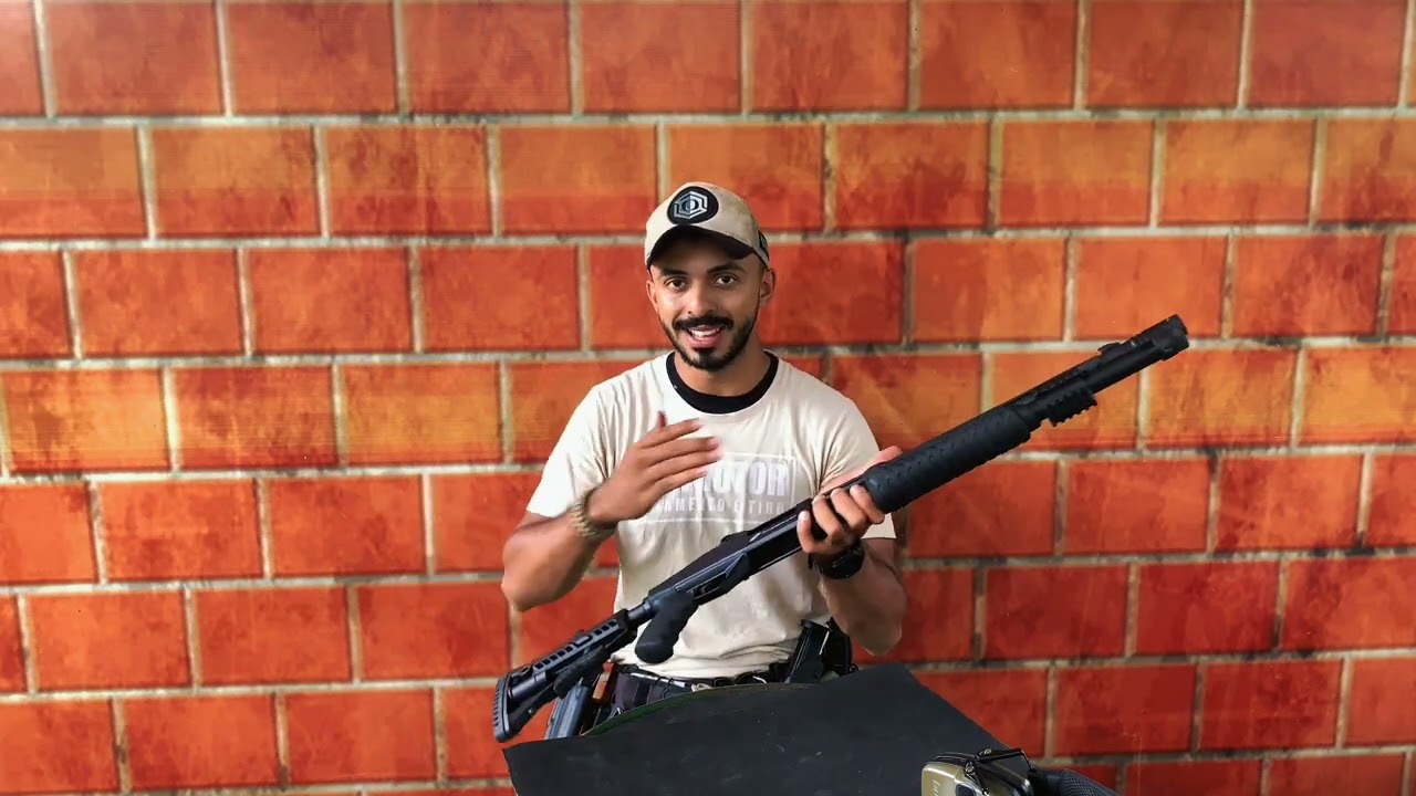 Espingarda 12 Gauge CBC Military 3.0 - MANEJO E MANUSEIO