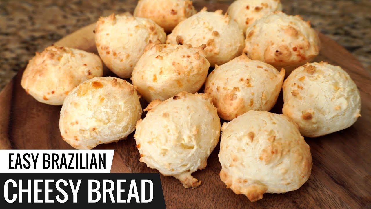Рецепт бразильского сырного хлеба - он же Pão de Queijo - Легкий сырный хлеб