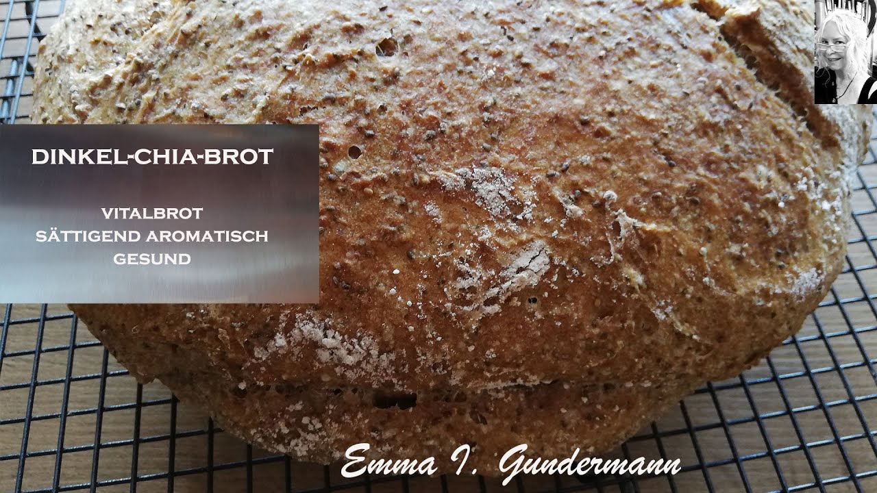 Dinkel-Chia-Brot  | Powerkorn Superfood aus dem Schmortopf