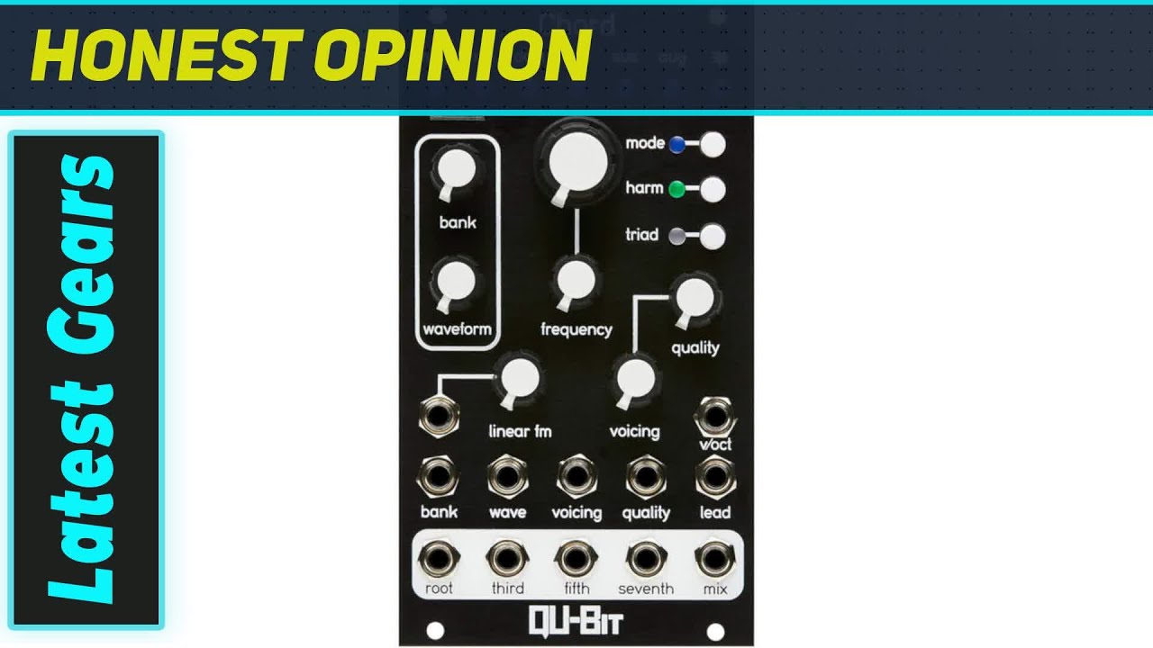 Qu-Bit Chord v2: The Ultimate Polyphonic Eurorack Oscillator?
