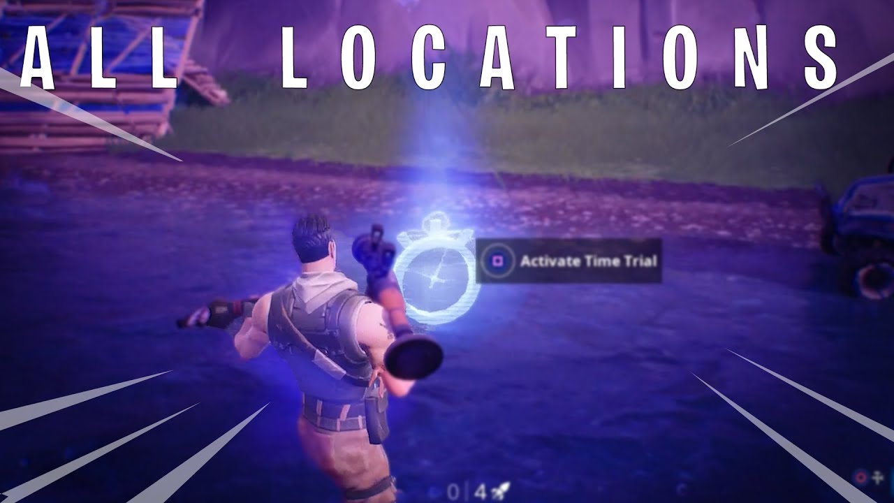 Complite time trials Fortnite time trial locations and how to complete