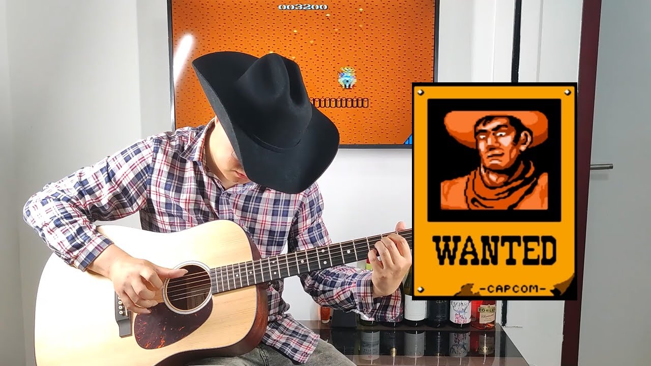 荒野大镖客 吉他曲 Gun Smoke - FC Game - Finger Style Guitar