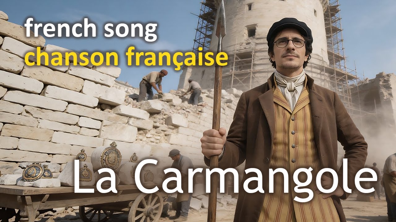 La carmangole, chanson française. La carmangole, french song.